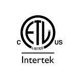 A black and white image of the logo for linerock.