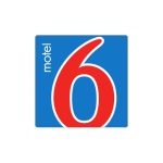 A motel 6 logo is shown.