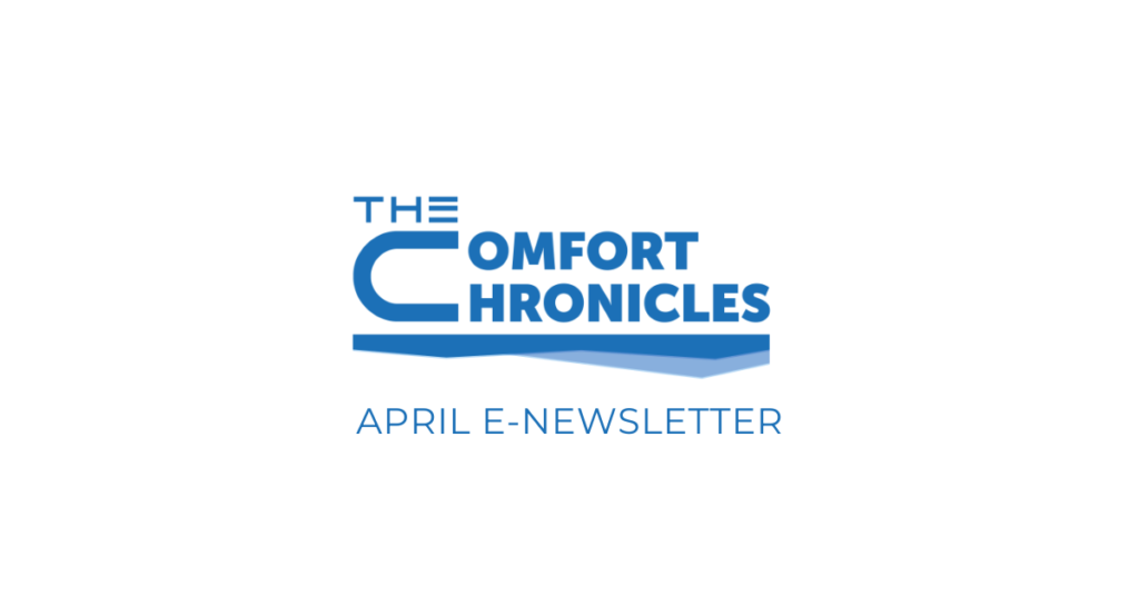 The comfort chronicles newsletter